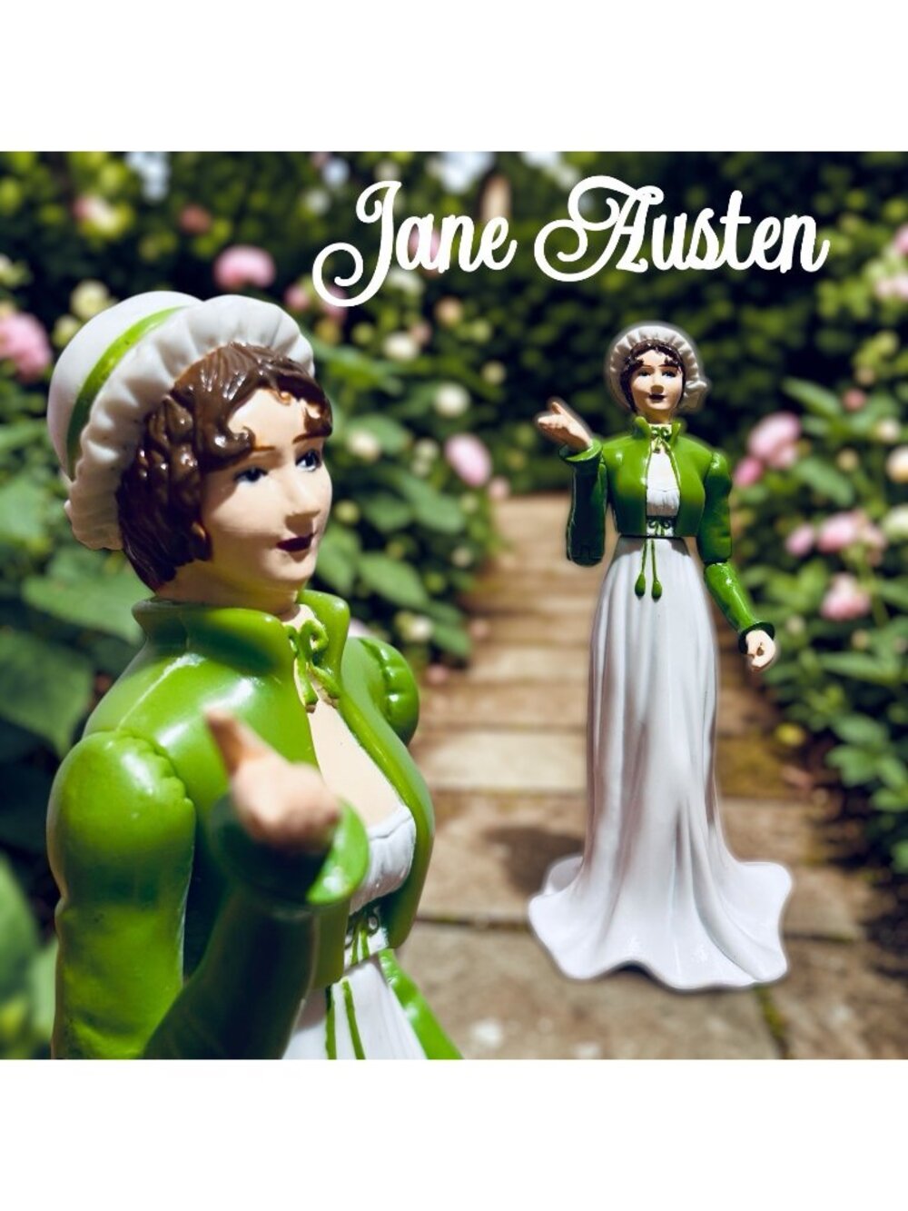 Vintage Jane Austen Collectible PVC Figure. 2005
